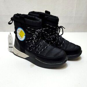 Time And Tru Winter Puff Booties -5°F Temp Rated Skid Resistant Women Size 8 NWT